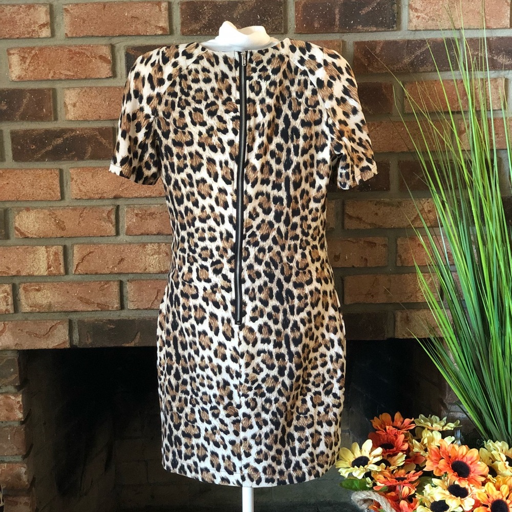 TOBI Leopard Mini Dress - Picture 3 of 3